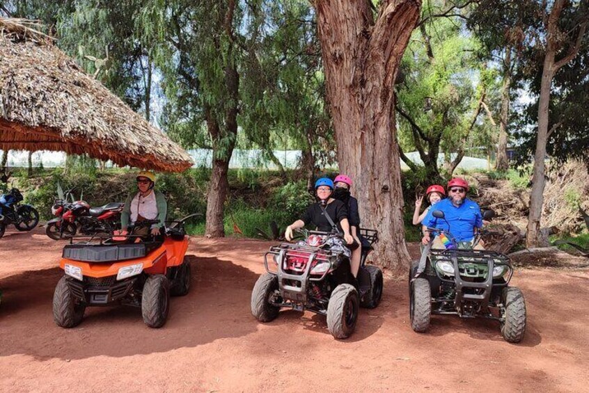 Private ATV tour in the archaeological zone of Teotihuacán