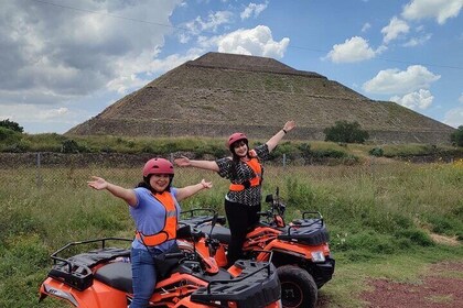 Private quad bike tour in the archaeological zone of Teotihuacán