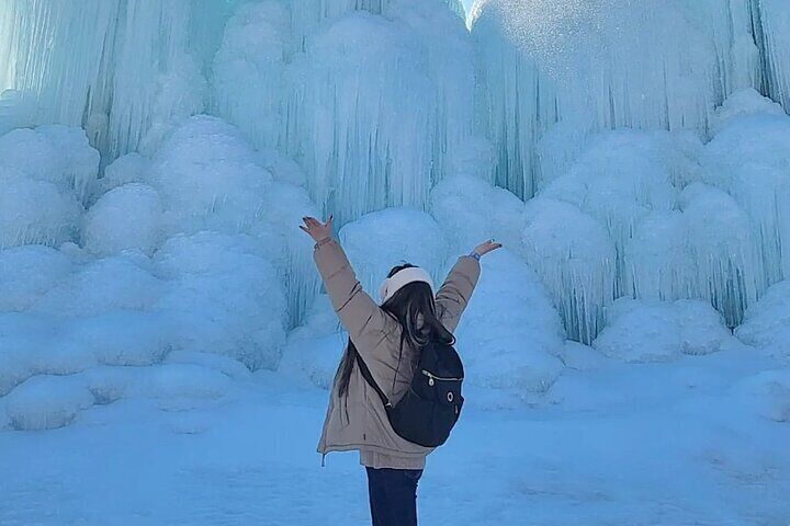 Seoul Cheongyang Alps Village Frozen Ice Wall Tour