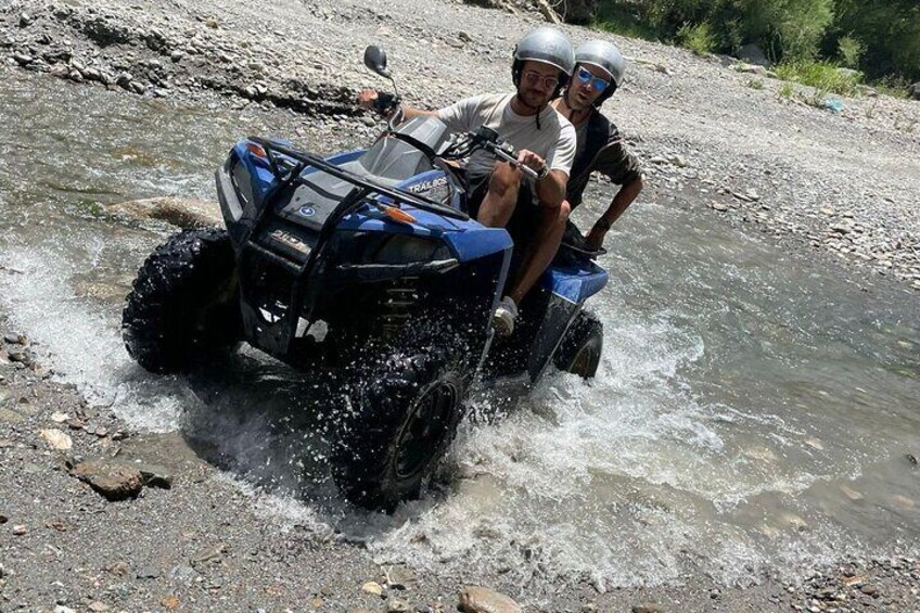 Guided Quad Tour to the Alcantara Gorges