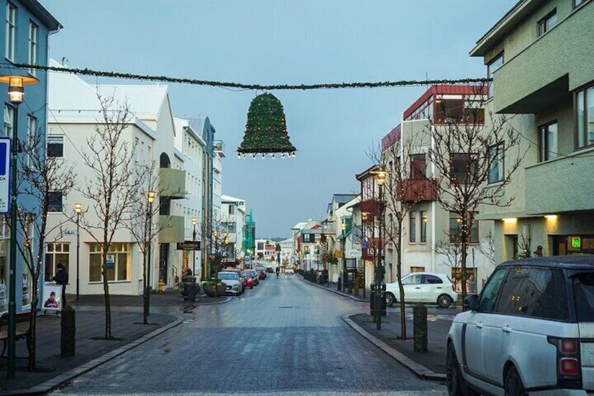 Reykjavik downtown