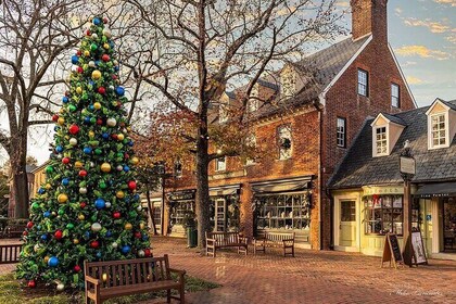 Private Colonial Williamsburg Christmas Holiday Decorations Walking Tour