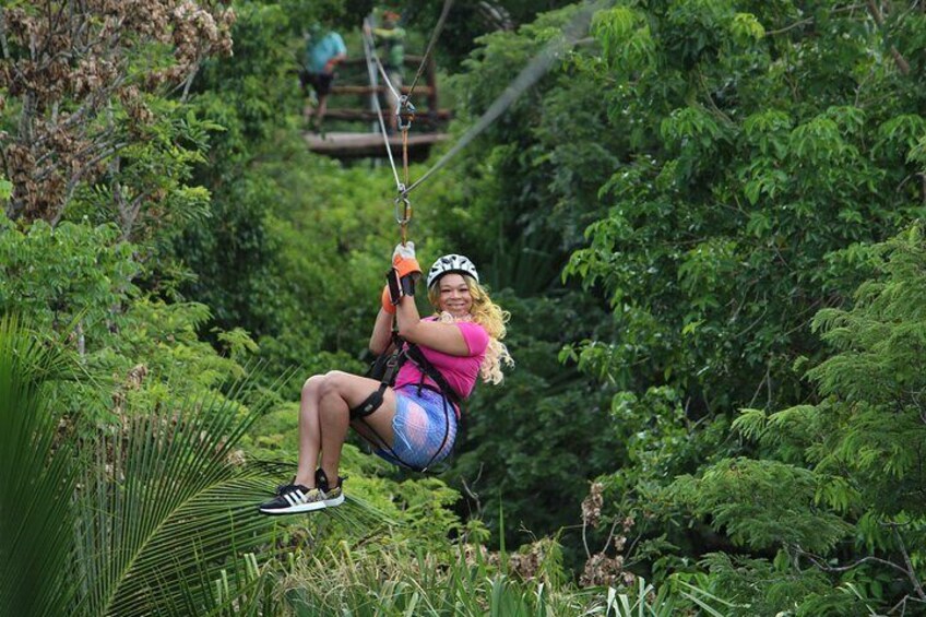 Entrance to Mayan Extreme park, Zip lines and Tequila Tasting