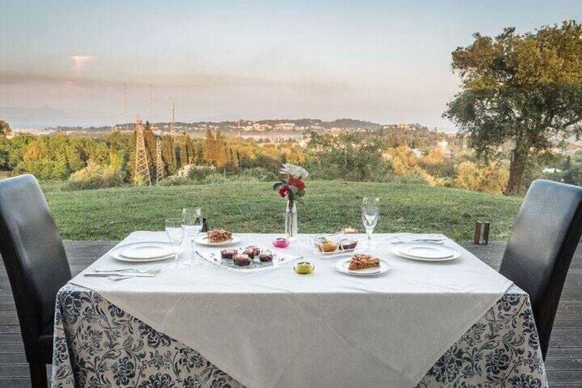 Traditional Dinner with a Magnificent View