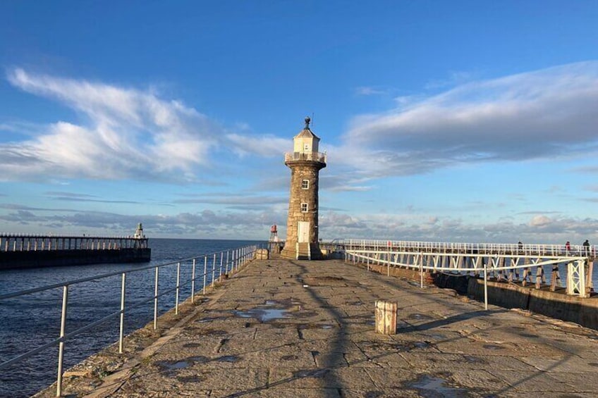 Walk out on to the ancient piers of Whitby and breath easy again, the freshest air, sense of space and beauty of the ocean will make you feel truly alive again!