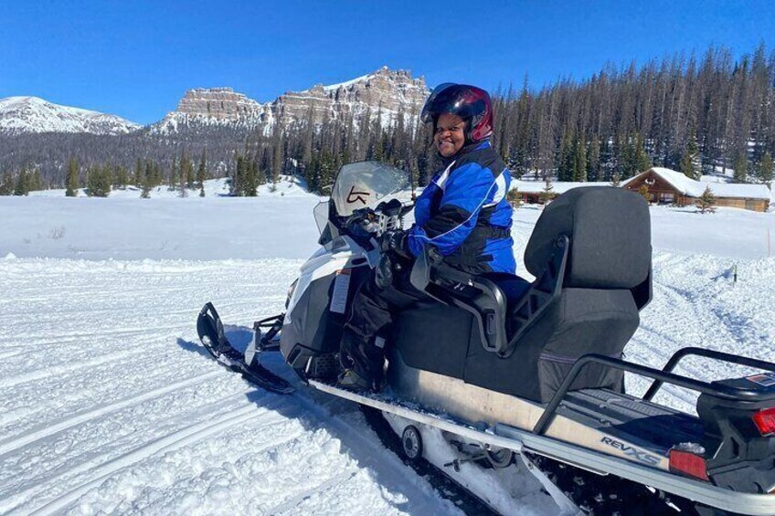 Turpin Meadow Ranch Snowmobiling in Jackson Hole 