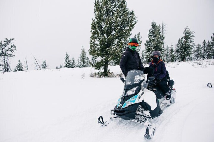 Turpin Meadow Ranch Snowmobiling in Jackson Hole 