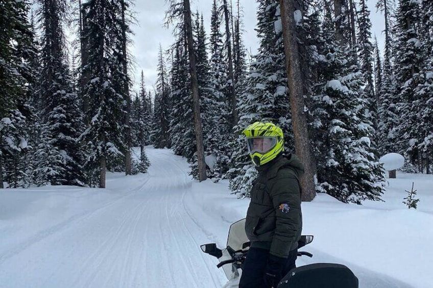 Turpin Meadow Ranch Snowmobiling in Jackson Hole 