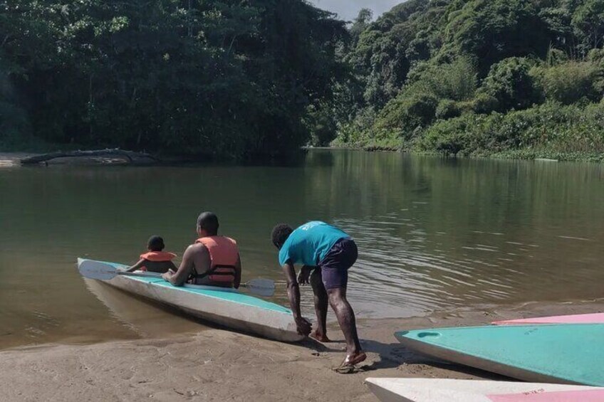 Kayaking at Marianne River