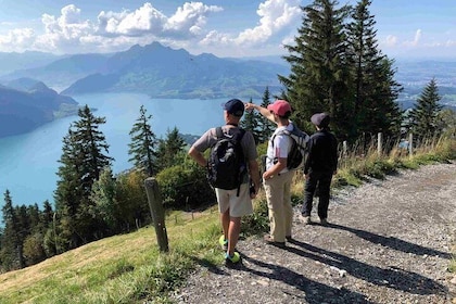Private Guided Hike on Mt. Rigi with Farm Visit and BBQ