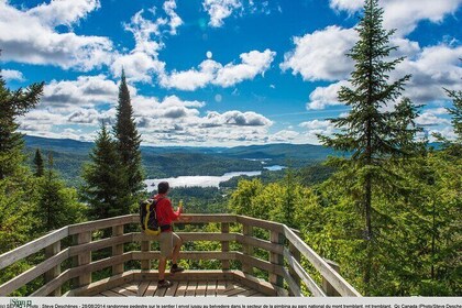 Day of hiking in nature