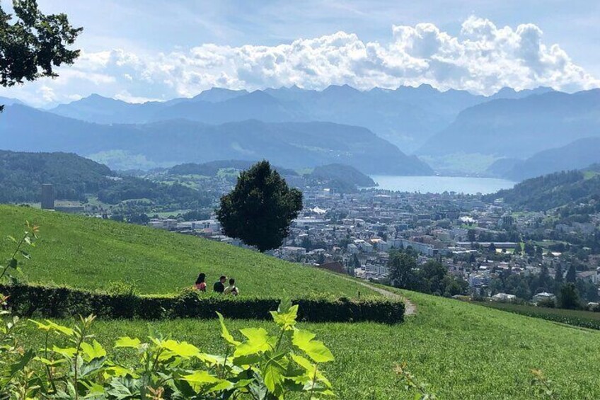 Private Guided Hike from Lucerne with Transport