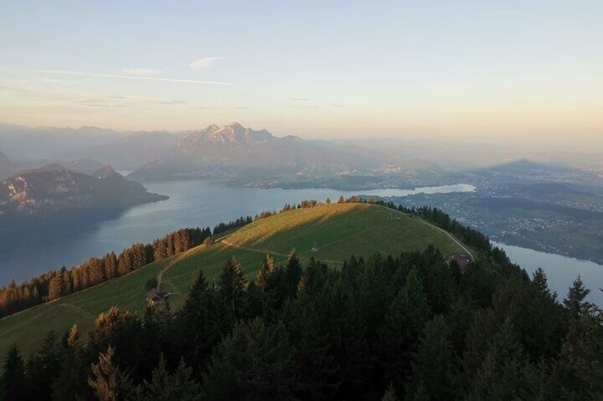 Morning light on Rigi