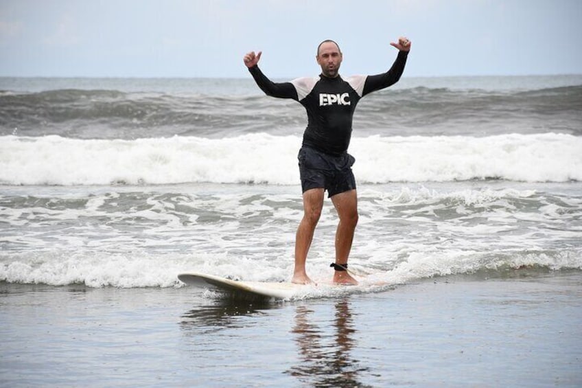 2-Hour Private Surf Lesson with Instructor in Jacó Beach