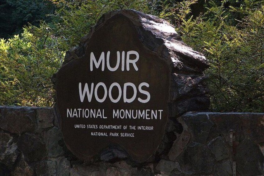 Muir Woods National Monument entrance