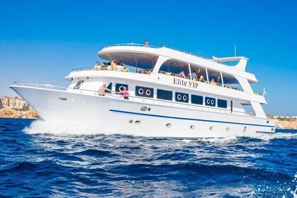 White Island ELITE VIP Snorkeling Sea Trip, Sea Food Lunch-Sharm ElSheikh