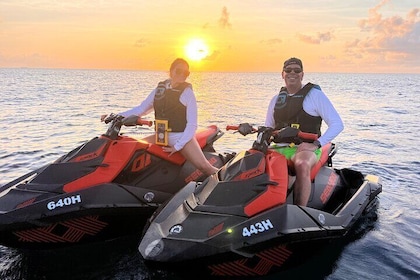 2-Hour Sunset Jetski Private Tour in Barbados(Transport Included)