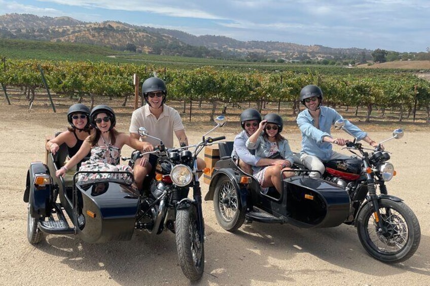 Explore Paso Robles Sidecar Tour