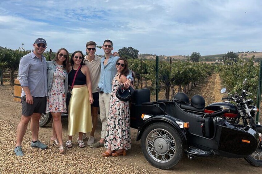 Explore Paso Robles Sidecar Tour