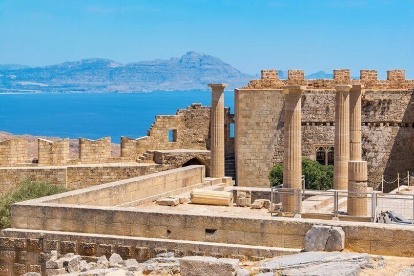 Explore Lindos Acropolis in 3D & Audio