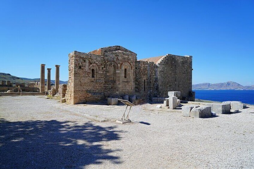 The Byzantine church of St. John.