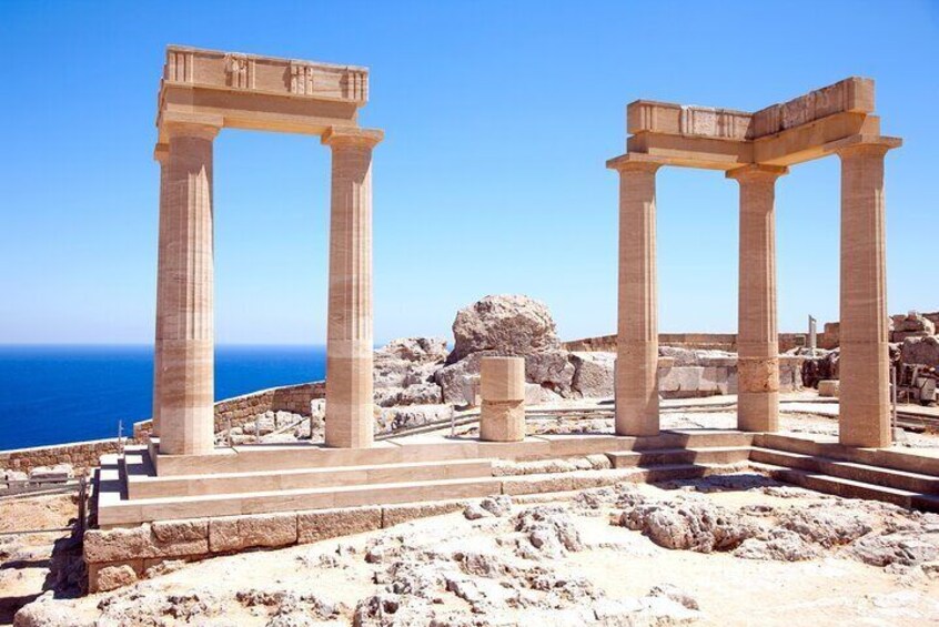 Explore Lindos Acropolis in 3D & Audio