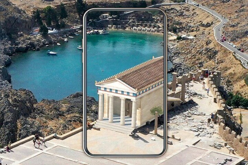 Acropolis of Lindos: 3D Representations & Audio Self-Guided Tour w/ AR