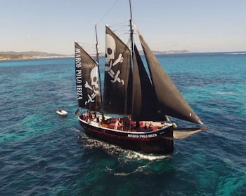Ibiza: Crucero en Velero Pirata a Formentera