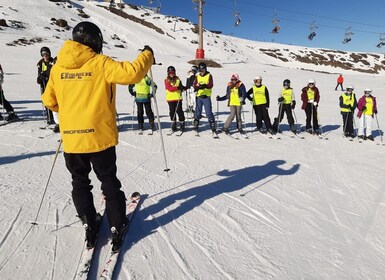 Sierra Nevada: clase de esquí o snowboard con instructor