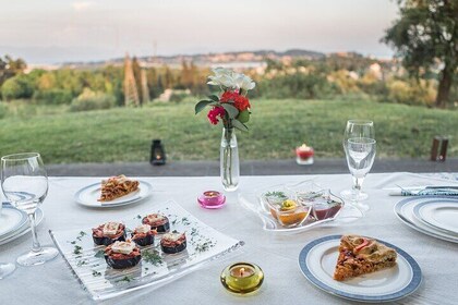 Typicall Corfiot Vegan menu
