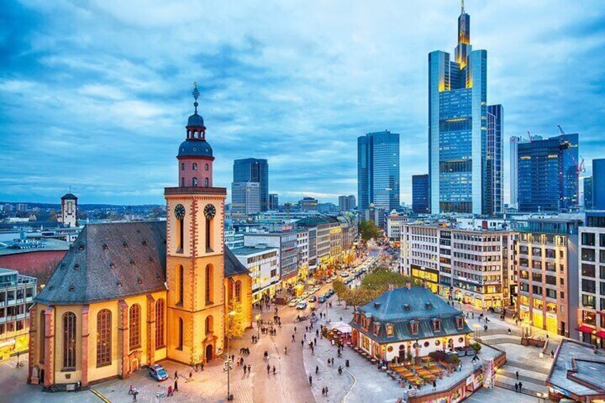 Cologne: 1-Day Private Tour to Frankfurt by Car 