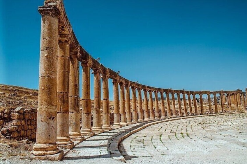 Dead Sea and Jerash Full-Day Private Tour from Amman or Airport