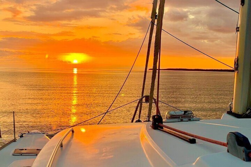 Private Luxury Sailing Catamaran Sunset Sails