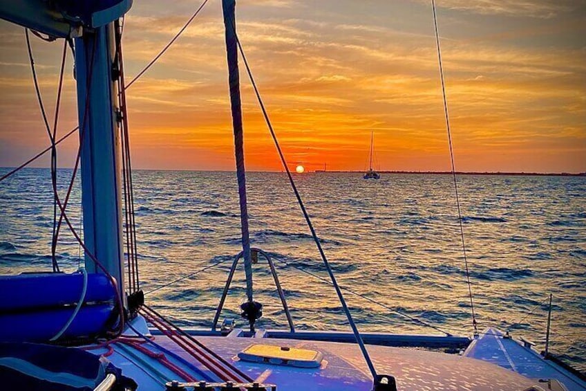Private Luxury Sailing Catamaran Sunset Sails