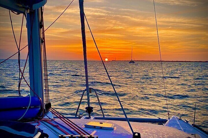 Private Luxury Sailing Catamaran Sunset Sails