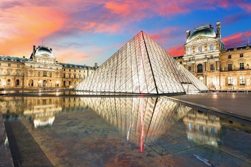 Louvre Museum entry ticket