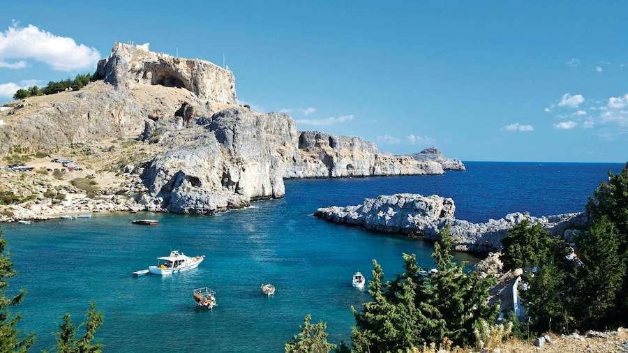 Sun and Sea Boat Trip around Rhodes with Lunch