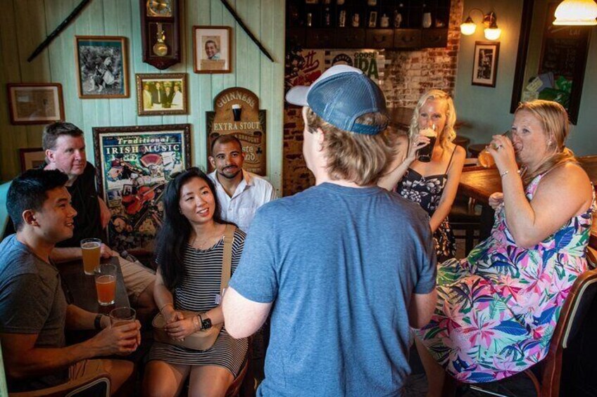 New Orleans Small-Group History Tour Pub Crawl of The Irish Channel