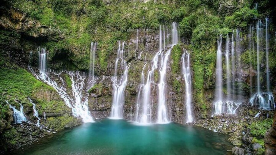 The Langevin waterfalls, in the Wild South