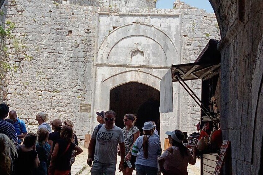 Visiting Castle of Shkodra