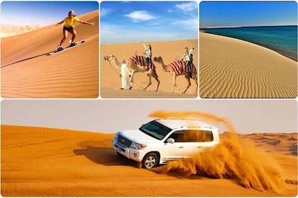 Doha Private Half Day Desert Safari | Camel ride | Sand-boarding