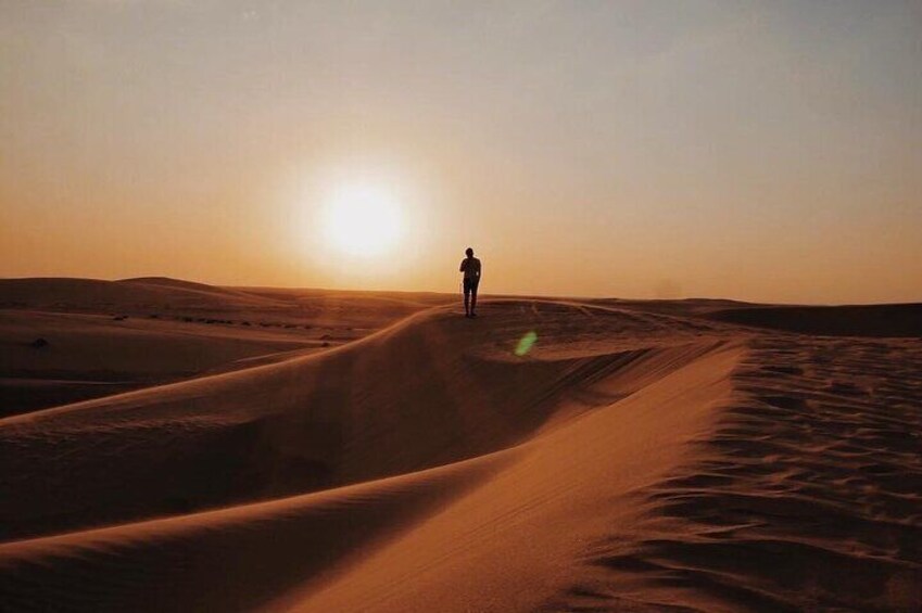 Qatar Most Famous Half Day Desert Safari with Camel ride And sand Boarding 