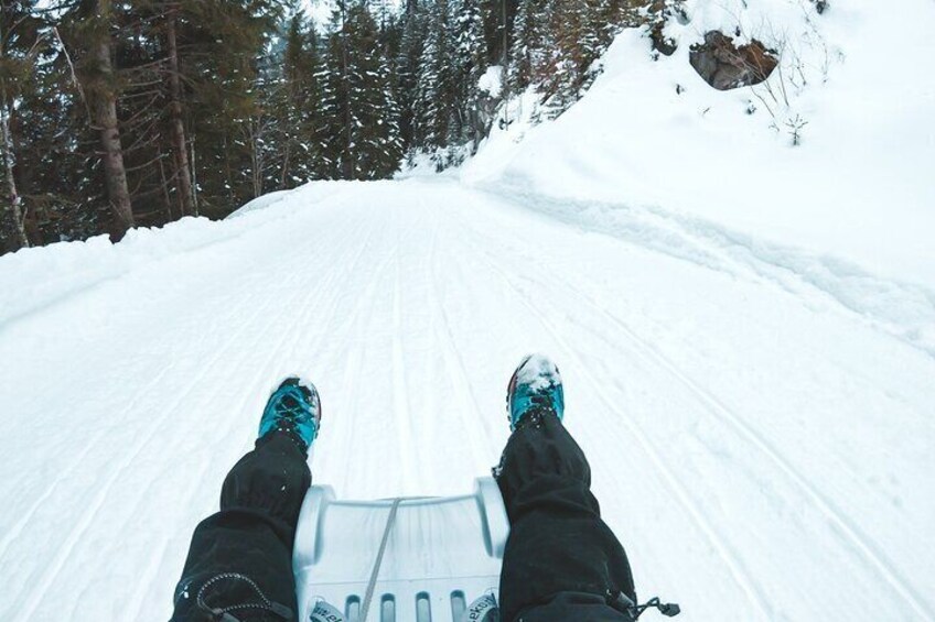 Sledding with OUTDOOR