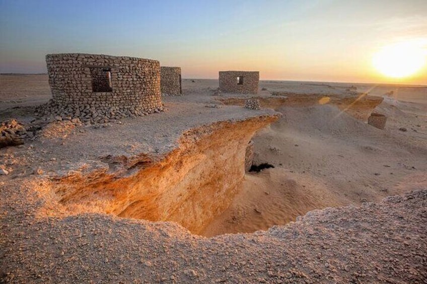 Qatar's North And West Private Tour | Purple Island | Mangros | Zubara Fort etc