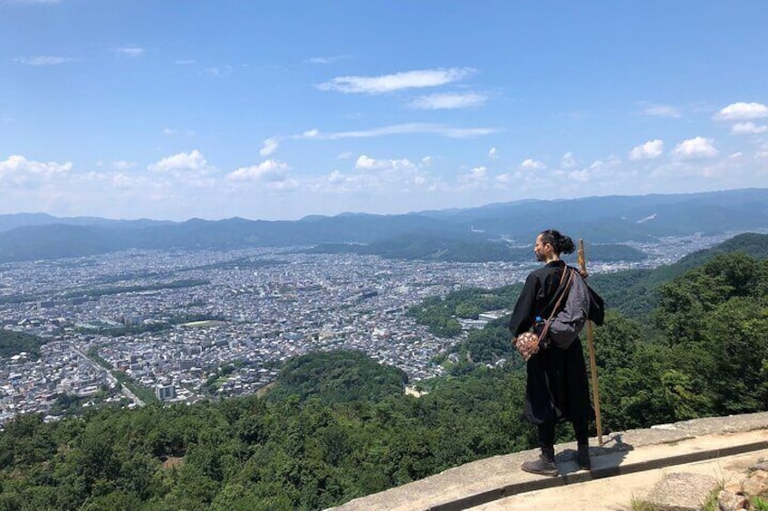 Ninja trekking tour at Mt.Daimonji Kyoto