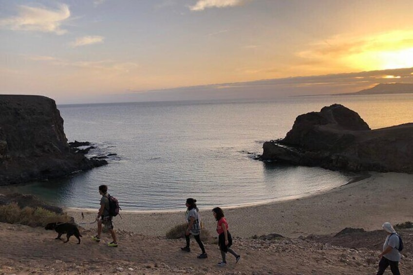 Sunset Playa Mujeres or Volcan del Cuervo Connect&flow Yoga practice