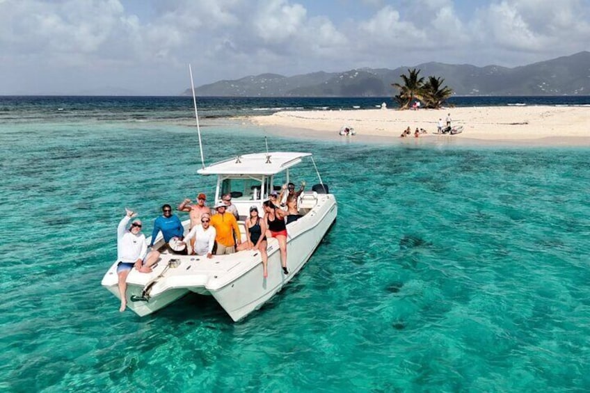 Private Power Catamaran. Secluded Beaches, Snorkeling, Turtles for Full/Half Day