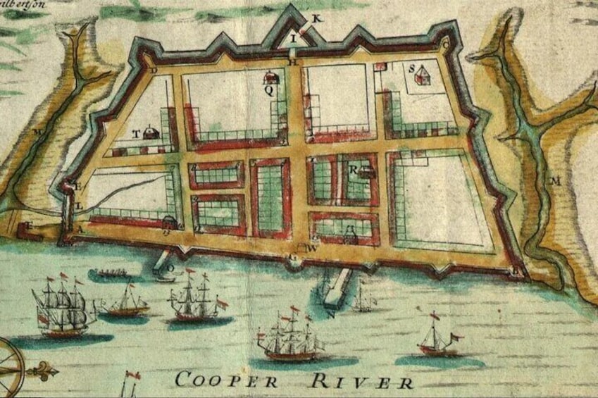 Charles Town in 1711