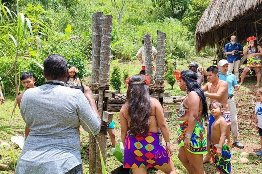 From Riu Playa Blanca Embera Tribe, Waterfall and Rainforest Tour