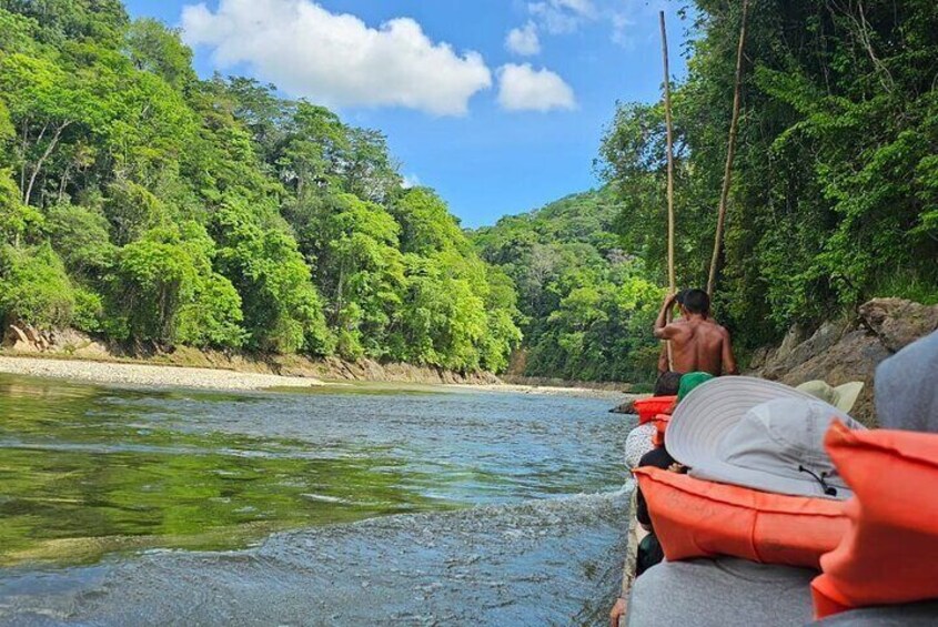 From Riu Playa Blanca Embera Tribe, Waterfall and Rainforest Tour